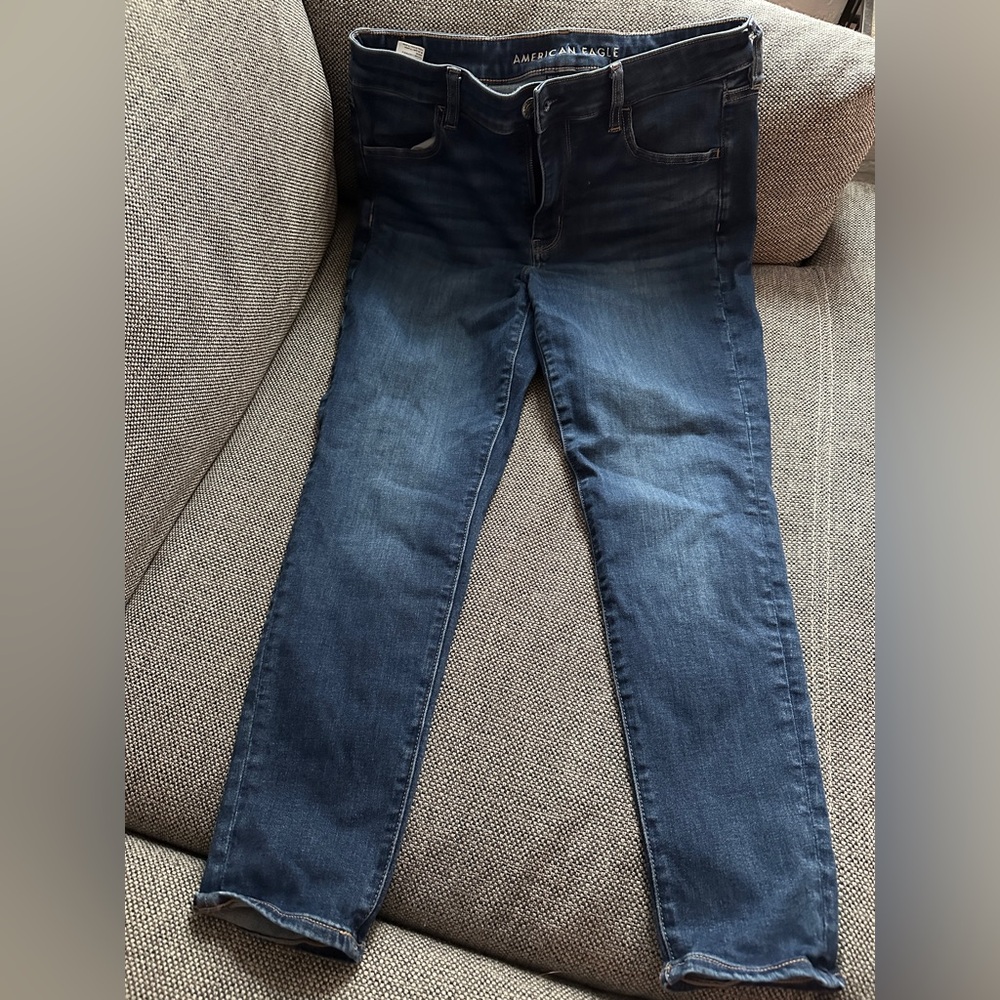 American Eagle Next Level Stretch skinny jeans 14 short